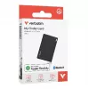 Verbatim My Finder Card Bluetooth daiktų ieškiklis 1 vnt. Juoda, Asmeninis, Ieškiklis, Juoda, Atsparus dulkėms, Atsparus vandeniui, IP66, 1440 val.