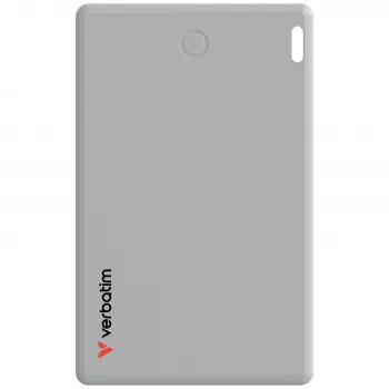 Verbatim My Finder Card Bluetooth daiktų ieškiklis, 1 vnt., sidabrinis, Asmeninis, Ieškiklis, Sidabrinis, Atsparus dulkėms, Neperšlampamas, IP66, 1440 val.