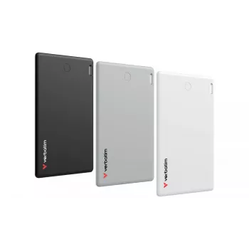 Verbatim My Finder Card Bluetooth daiktų sekiklis 3 vnt. pakuotėje Juoda / Sidabrinė / Balta