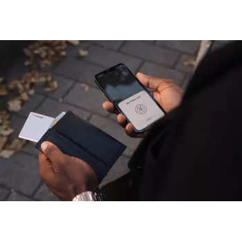 Verbatim My Finder Card Bluetooth daiktų sekiklis 3 vnt. pakuotėje Juoda / Sidabrinė / Balta