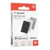 Verbatim My Finder Card Bluetooth daiktų sekiklis 3 vnt. pakuotėje Juoda / Sidabrinė / Balta