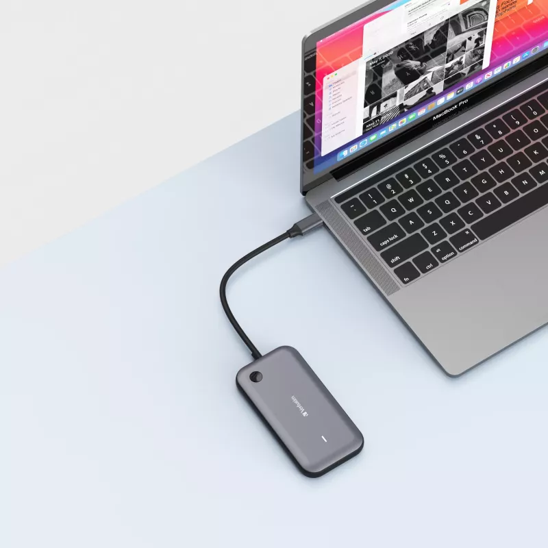 Verbatim Share My Screen 1080p USB-C belaidžio vaizdo adapteris su šakotuvu WDA-01