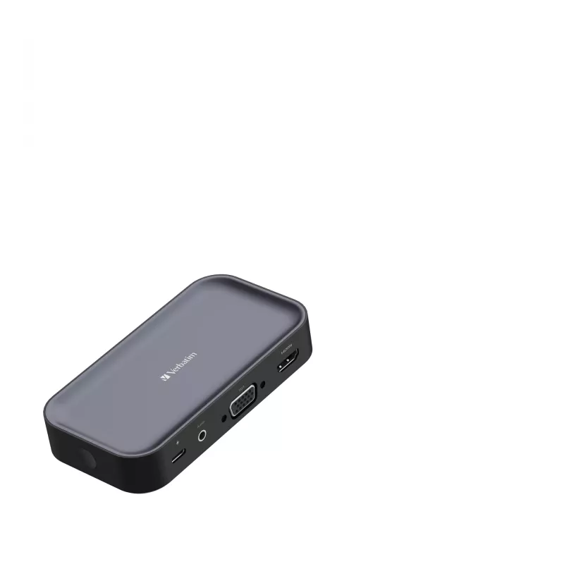 Verbatim Share My Screen 1080p USB-C belaidžio vaizdo adapteris su šakotuvu WDA-01