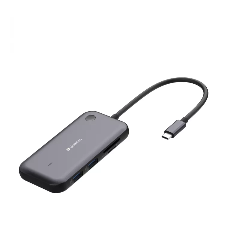 Verbatim Share My Screen 1080p USB-C belaidžio vaizdo adapteris su šakotuvu WDA-01