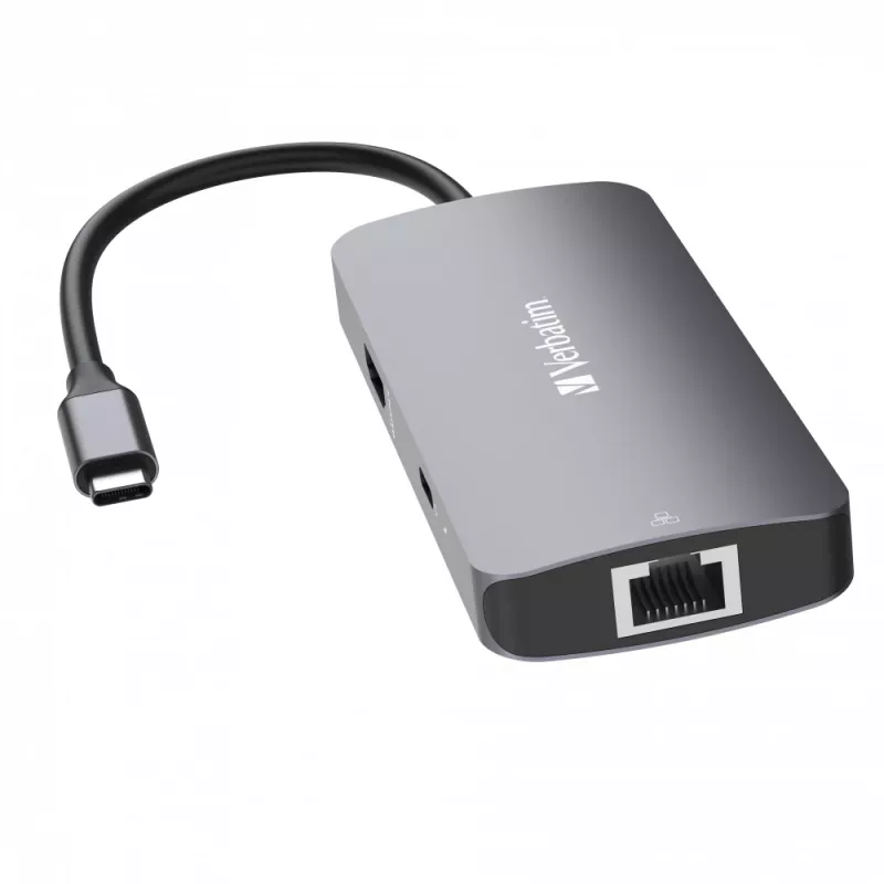 Verbatim CMH-05 USB Type-C 5000 Mbit/s Sidabrinis