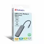 Verbatim CMH-08 USB Type-C 5000 Mbit/s Sidabrinis
