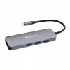 Verbatim CMH-08 USB Type-C 5000 Mbit/s Sidabrinis