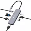 Verbatim CMH-08 USB Type-C 5000 Mbit/s Sidabrinis