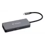 Verbatim USB-C Essentials Multiport Hub 6 prievadų: RJ45, HDMI, USB-C PD, 3 x USB-A 3.2 Gen 1