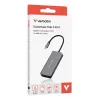 Verbatim USB-C Essentials Multiport Hub 6 prievadų: RJ45, HDMI, USB-C PD, 3 x USB-A 3.2 Gen 1
