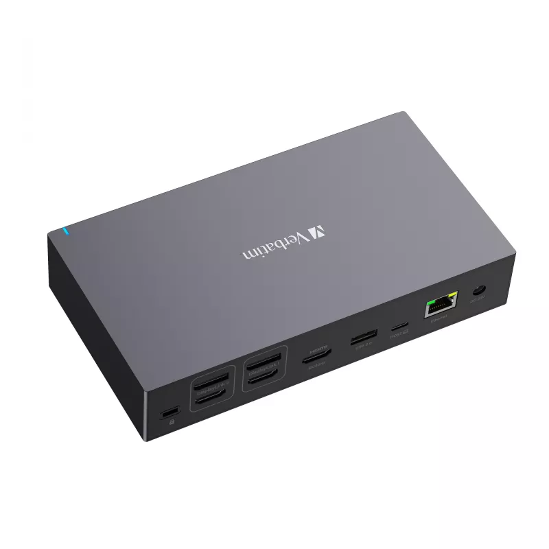 Verbatim CDS-17 Laidinė USB 3.2 Gen 1 (3.1 Gen 1) Type-C Juoda, Pilka