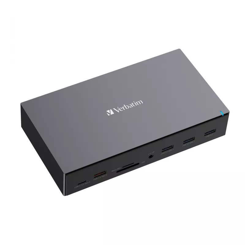 Verbatim CDS-17 Laidinė USB 3.2 Gen 1 (3.1 Gen 1) Type-C Juoda, Pilka