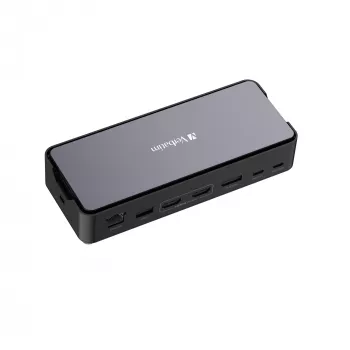 Verbatim CDS-15S laidinis USB 3.2 Gen 1 (3.1 Gen 1) Type-C, juoda, pilka