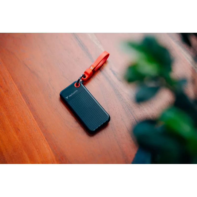 Verbatim Pocket SSD USB 3.2 Gen 2 1TB Juoda/Raudona