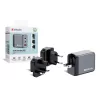 Verbatim GNC-65 GaN įkroviklis 65W su 2 x USB-C PD 65W / 1 x USB-A QC 3.0 (EU/UK/US)