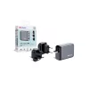 Verbatim GNC-100 GaN įkroviklis 100 W su 2 x USB-C PD 100 W / 1 x USB-C PD 65 W / 1 x USB-A QC 3.0 (EU/UK/US)