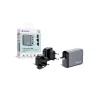 Verbatim GNC-100 GaN įkroviklis 100 W su 2 x USB-C PD 100 W / 1 x USB-C PD 65 W / 1 x USB-A QC 3.0 (EU/UK/US)