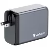 Verbatim GNC-200 GaN įkroviklis 200W su 2 x USB-C PD 100W / 1 x USB-C PD 65W / 1 x USB QC 3.0 (EU/UK/US)