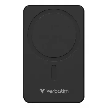 Verbatim Charge 'n' Go Essentials magnetinė belaidė išorinė baterija 10000 mAh, juoda