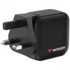 Verbatim Mini GaN Charger 70W 3 Port US plug su EU and UK adaptors