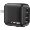 Verbatim GaN Charger 100W Universal Juoda AC Fast charging Indoor
