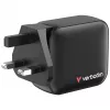 Verbatim GaN Charger 100W Universal Juoda AC Fast charging Indoor