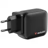 Verbatim GaN Charger 100W Universal Juoda AC Fast charging Indoor