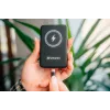 Išorinė baterija VERBATIM Charge AnA Go 5000 mAh magnetinė belaidė, juoda