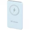 Verbatim Charge 'n' Go magnetinė belaidė išorinė baterija 5000 mAh mėlyna
