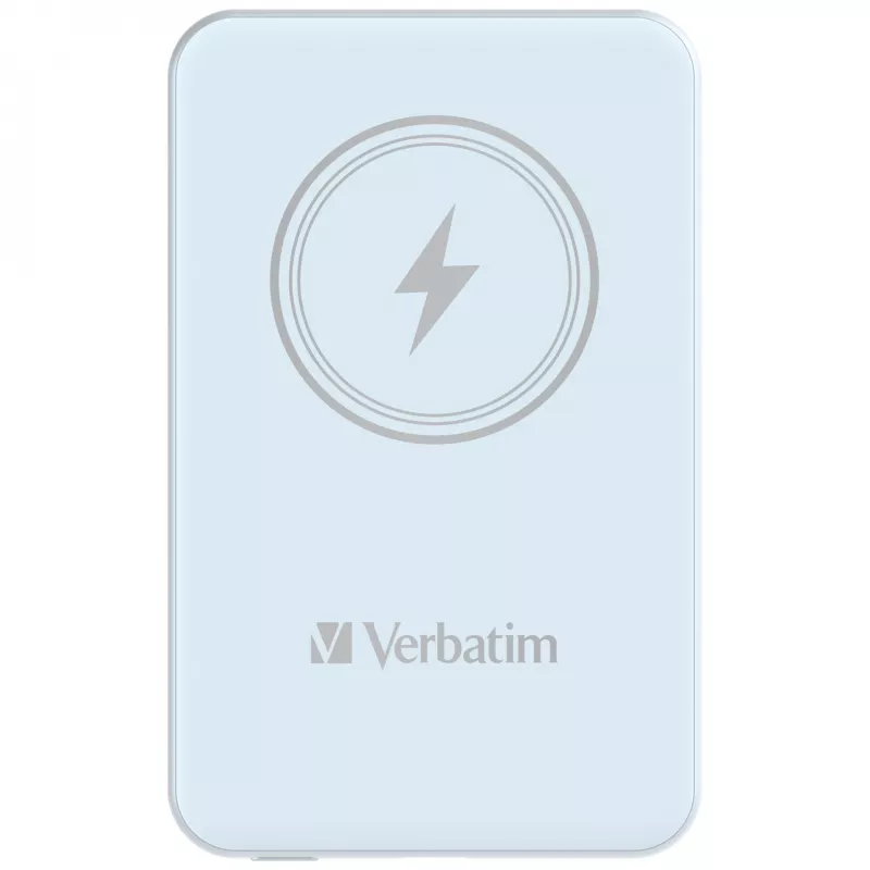 Verbatim Charge 'n' Go magnetinė belaidė išorinė baterija 5000 mAh mėlyna