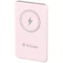 „Verbatim Charge 'n' Go“ magnetinė belaidė išorinė baterija 5000 mAh rožinė