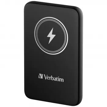 Verbatim Charge 'n' Go magnetinė belaidė išorinė baterija 10000 mAh juoda