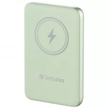 Verbatim Charge 'n' Go magnetinė belaidė išorinė baterija 10000mAh žalia