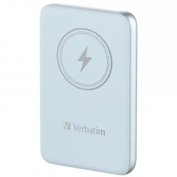 Verbatim Charge 'n' Go magnetinė belaidė išorinė baterija 10000 mAh mėlyna