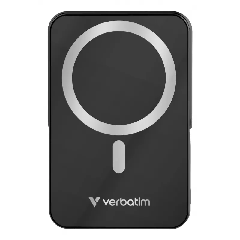 Verbatim Charge 'n' Go magnetinė belaidė išorinė baterija su stovu - 10000 mAh juoda