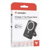 Verbatim Charge 'n' Go magnetinė belaidė išorinė baterija su stovu - 10000 mAh juoda
