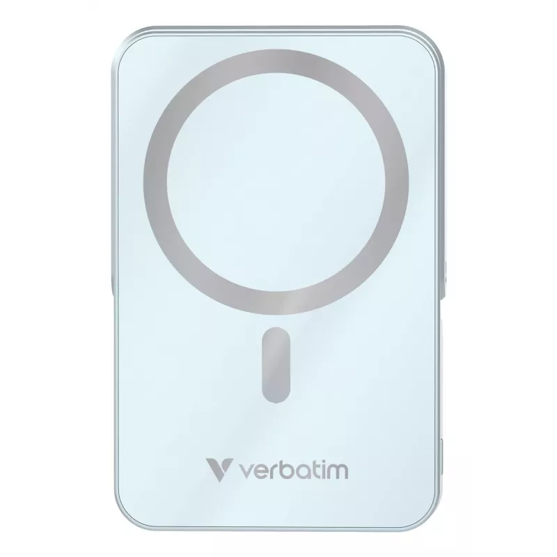 Verbatim Charge 'n' Go magnetinė belaidė išorinė baterija su stovu - 10000 mAh Mėlyna