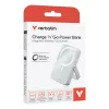 Verbatim Charge 'n' Go magnetinė belaidė išorinė baterija su stovu - 10000 mAh Mėlyna