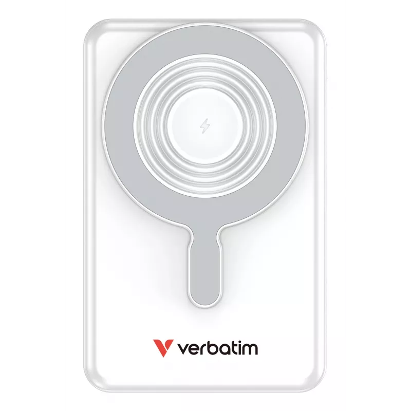 Verbatim Charge'n'Go 2C & Display Power Bank 10000 mAh Sidabrinė