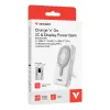 Verbatim Charge'n'Go 2C & Display Power Bank 10000 mAh Sidabrinė