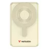 Verbatim Charge'n'Go 2C & Display Power Bank 10000 mAh Auksinė, 10000 mAh, ličio polimeras (LiPo), Power Delivery 3.0, Quick Charge 3.0, belaidis įkrovimas, 3,85 V, 52 W