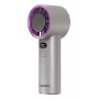 Verbatim Cool’n’Go IceTouch rankinis ventiliatorius pilkas/violetinis, Pilka, Violetinė, 1 ventiliatorius(-iai), Rankinis ventiliatorius, 1 vnt., 8 W, Ličio jonų (Li-Ion)