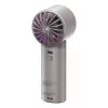 Verbatim Cool’n’Go IceTouch rankinis ventiliatorius pilkas/violetinis, Pilka, Violetinė, 1 ventiliatorius(-iai), Rankinis ventiliatorius, 1 vnt., 8 W, Ličio jonų (Li-Ion)