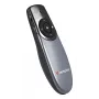 Verbatim Focus belaidis pranešėjas su raudonu lazeriniu rodykle, RF, USB, 30 m, juoda, sidabrinė