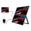 Verbatim Portable 15.6 inch FHD Dual Monitor Essentials, 39.6 cm (15.6 colio), LCD, 1920 x 1080 pikselių, Full HD, 16:9, 10 ms