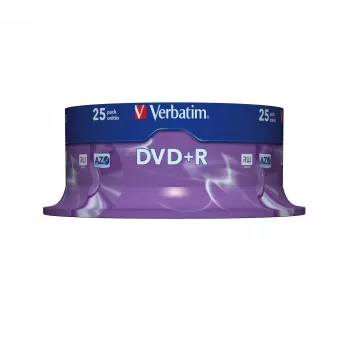 Verbatim VB-DPR47S2A, DVD+R, 120 mm, verpstė, 25 vnt., 4.7 GB