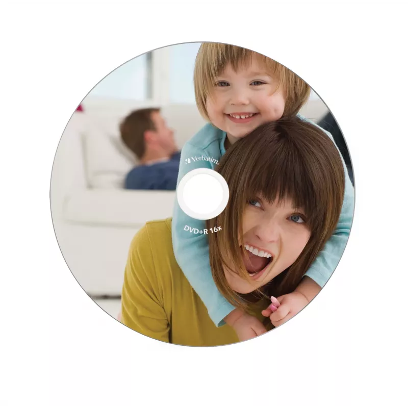 Verbatim DVD+R Wide Inkjet Printable ID Brand, DVD+R, 120 mm, Spausdinamas, Dėžutė, 10 vnt., 4,7 GB
