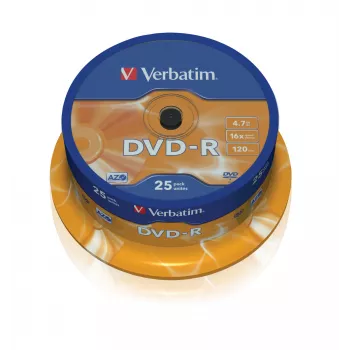 Verbatim 43667 4.7 GB DVD-R 25 vnt.