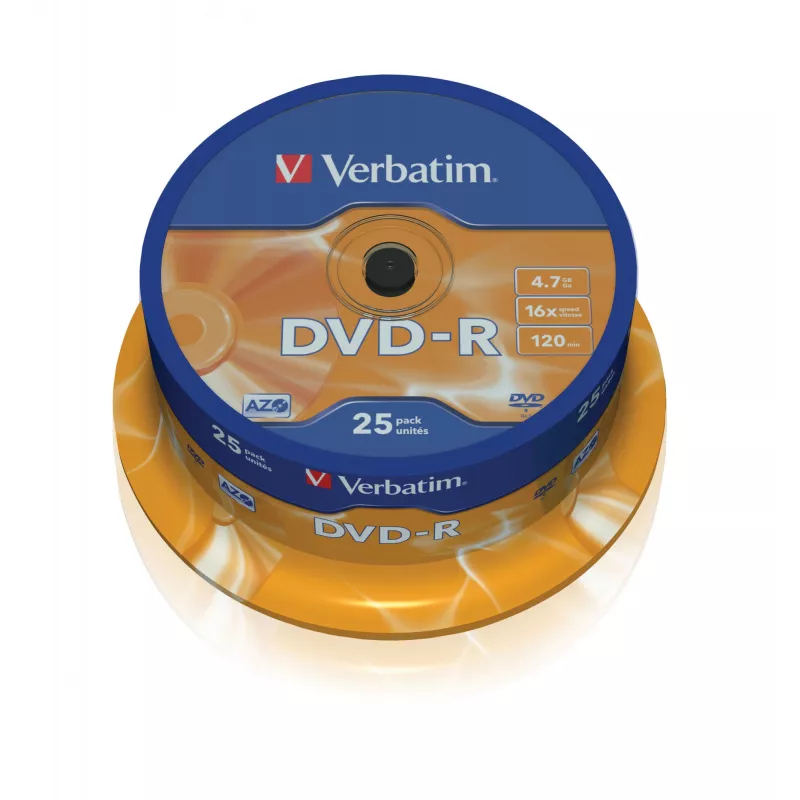 Verbatim 43667 4.7 GB DVD-R 25 vnt.