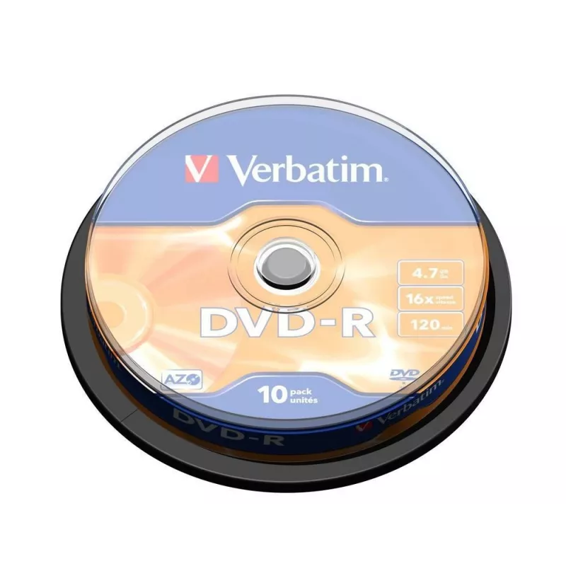 Verbatim DVD-R matinio sidabro 4,7 GB 10 vnt.
